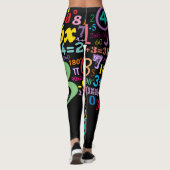 Hart Wiskunde Leggings (Achterkant)