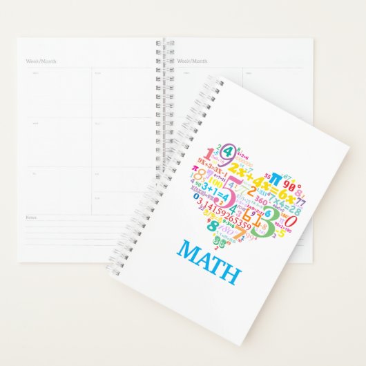 Hart Wiskunde Planner (Display)