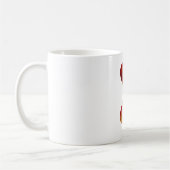 Hart Witte 325 ml Klassieke witte Mok (Links)