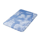     Hart Wolk Lucht Lief Moderne Blauwe Voeg Je Na Badmat (Gekanteld)