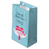 Hart wordt getrouwd - Bruidsmeisjesfeestje Klein Cadeauzakje (Achterkant Gekanteld)