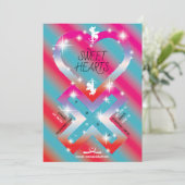 Hart X Sweet Hearts Kaart (Staand voorkant)