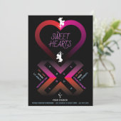 Hart X Sweet Hearts Kaart (Staand voorkant)