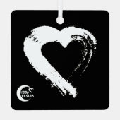 Hart XOXO Auto Ornament (Achterkant)