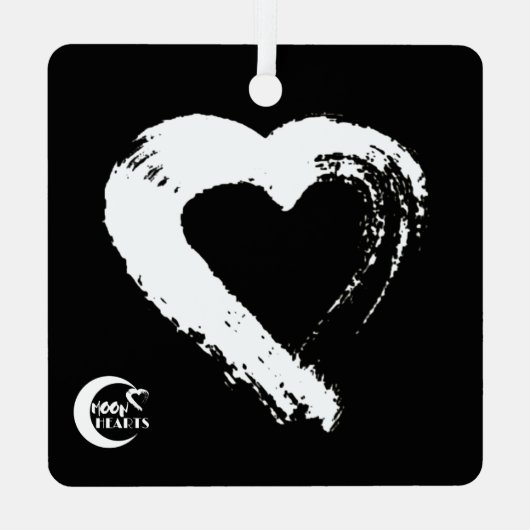 Hart XOXO Auto Ornament (Achterkant)