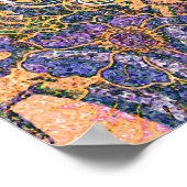 Hart, yin yang, boom van het leven van Amelia Carr Poster (Hoek)