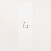 hart yogamat (Achterkant)