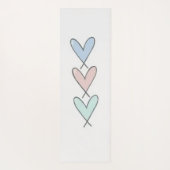 hart yogamat (Achterkant)