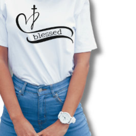 Hart Zalig Kruis T-shirt