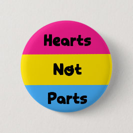 Hart zonder delen Pansexual Pride Button