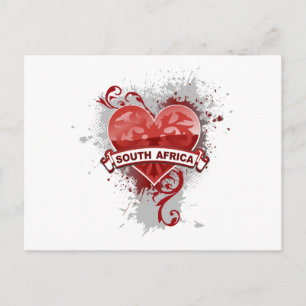 Hart Zuid-Afrika Briefkaart