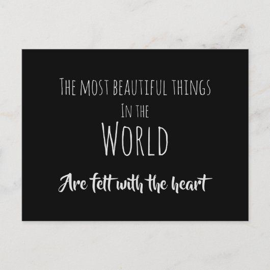 Hartaandoeningen Briefkaart (Voorkant)