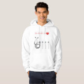 Hartaandoeningen Hartaandoeningen Hartaandoeningen Hoodie (Voorkant volledig)