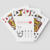 Hartaandoeningen Hartaandoeningen Hartaandoeningen Pokerkaarten (Achterkant)