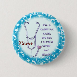 Hartaandoeningen Ziektehart Ronde Button 5,7 Cm