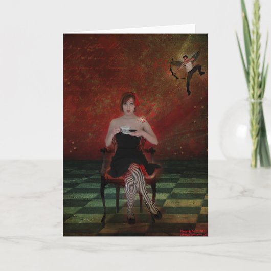 Hartaanval! Feestdagen Kaart (Voorkant)