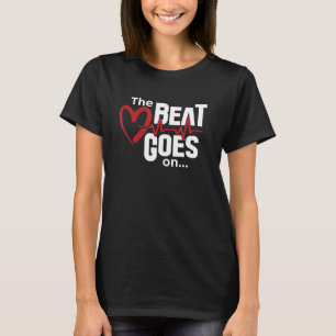 Hartaanval Open hartchirurgie Herstellen Survieve T-shirt
