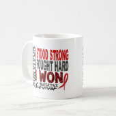 Hartaanval Overleving 4 Hartziekte Koffiemok (Voorkant links)