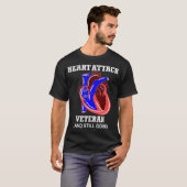 Hartaanval Survivor Gift Funny Quote T-shirt (Voorkant volledig)