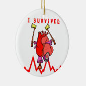 Hartaanval Survivor Keramisch Ornament (Rechts)