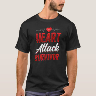 Hartaanval Survivor Survived Bypass Cardiaal T-shirt
