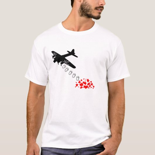 hartaanval t-shirt (Voorkant)