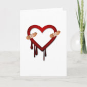 hartaanval Valentijnsdag Feestdagen Kaart (Voorkant)