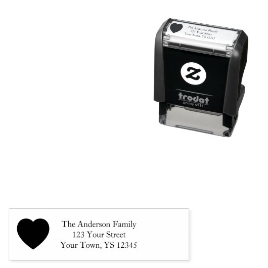 hartadres  zelfinktende stempel (In situ)