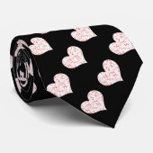 hartafels met hartspoeling, stropdas (Opgerold)