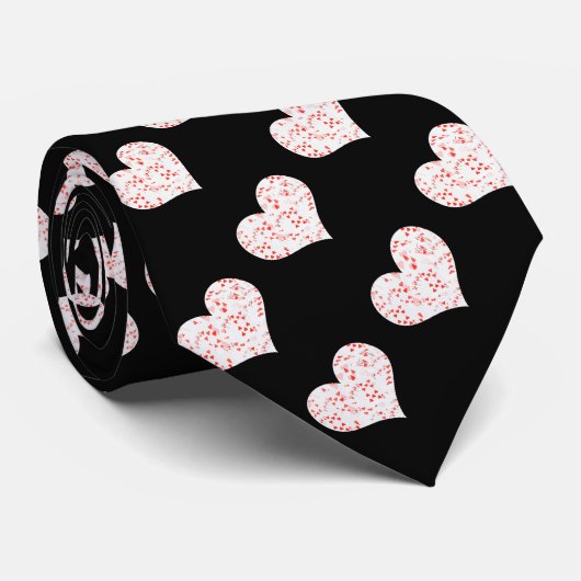 hartafels met hartspoeling, stropdas (Opgerold)