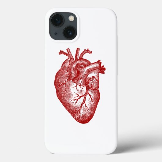 hartanatomie Case-Mate iPhone case (Achterkant)