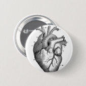  hartanatomie |  ronde button 5,7 cm (Voorkant /achterkant)