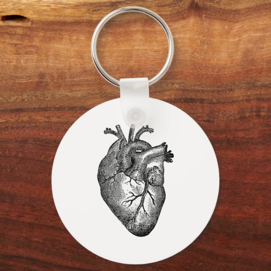 hartanatomie sleutelhanger (Voorkant)