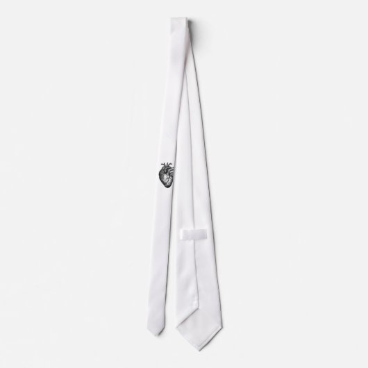  hartanatomie stropdas (Achterkant)