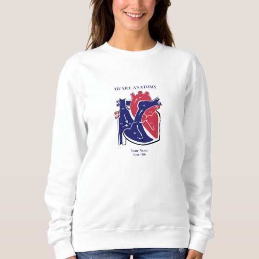 Hartanatomie Trui (Voorkant)