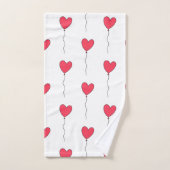 Hartballonnen Bad Handdoek (Handdoek)