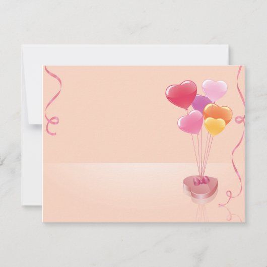 Hartballonnen & chocolade (Voorkant)