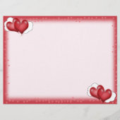 Hartballonnen met weinig hart flyer (Voorkant)