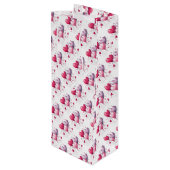 Hartballonnen Valentijn Wijn Cadeautas (Achterkant Gekanteld)