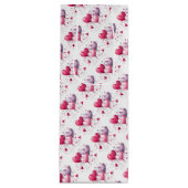 Hartballonnen Valentijn Wijn Cadeautas (Voorkant)