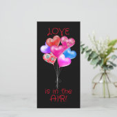 Hartballonnen zijn mijn Valentijn (Staand voorkant)