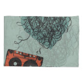 Hartband: cassetteillustratie kussensloop (Achterkant)