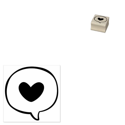 hartbel rubberstempel (Gestempeld)