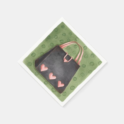 Hartbeurs - Papieren servetten (Hoek)