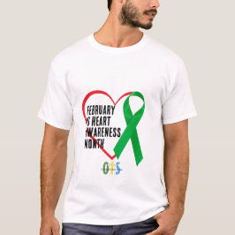 Hartbewustzijn, Geschenk voor overlevenden van tra T-shirt