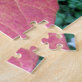 Hartbladeren van Geel Rood Groen - Legpuzzel (Zijkant)