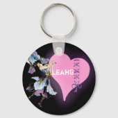   hartbloemenfee - pas deze aan sleutelhanger (Voorkant)