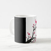 hartbloesem koffiemok (Voorkant links)