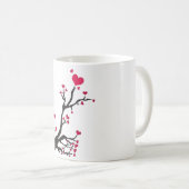 hartbloesem koffiemok (Voorkant rechts)