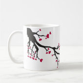 Hartbloesem met lijst koffiemok (Links)